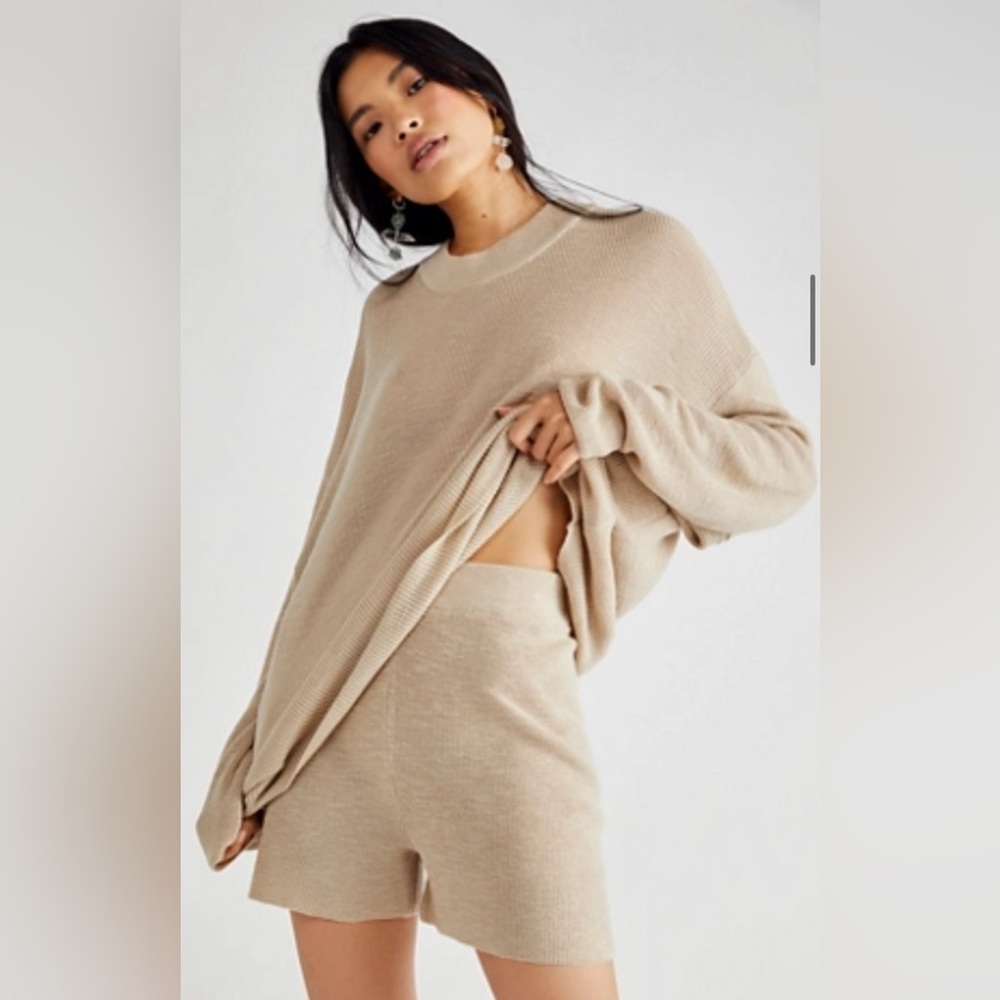 NWT Free People Malibu Solid Surf Set